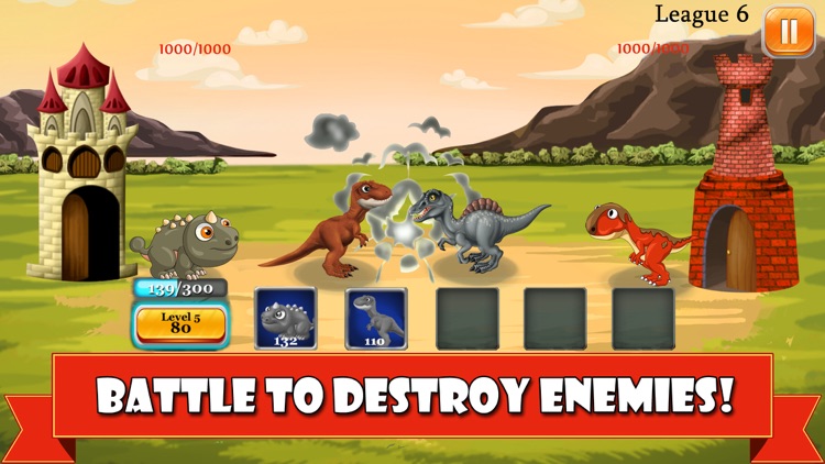 Dino War: Dinosaurs Fighting & Battle Game