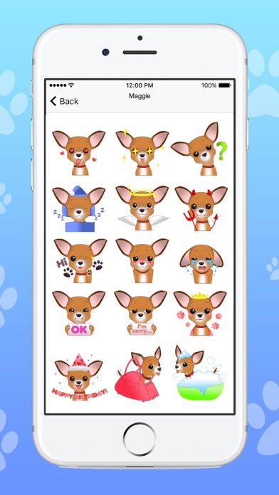 How to cancel & delete ChihuaMoji - Stickers & Keyboard for Chihuahuas from iphone & ipad 1