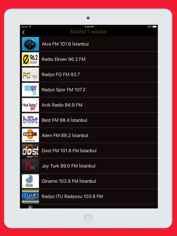 Radyo Türkiye FM - Radyolar Türkçe / Radio Canli screenshot 2