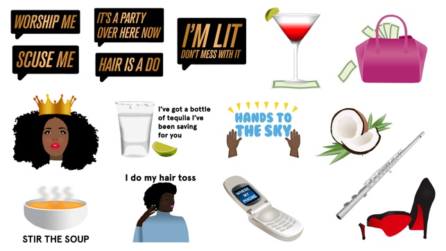 Lizzo: Coconut Oil Sticker Pack(圖1)-速報App