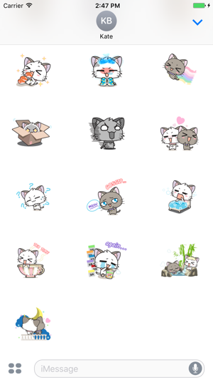 Couple Kitten Animated Sticker(圖4)-速報App