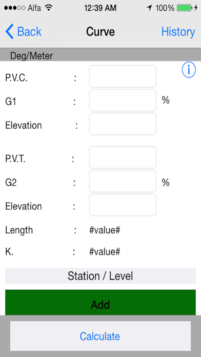 Surveying Calculator Screenshot 3