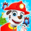 Winter Pups Truck kids Racing Game for Paw Patrol