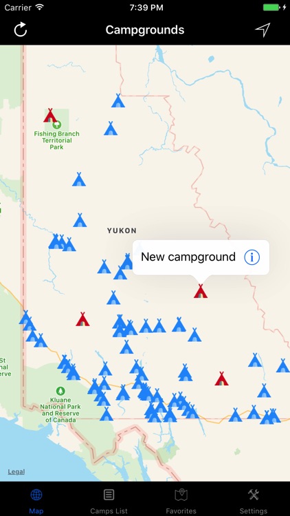 Yukon – Campgrounds & RV Parks