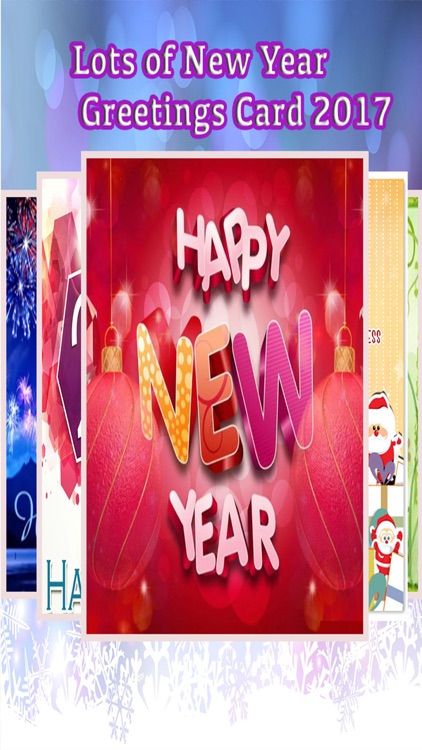 New Year Greetings Card 2017