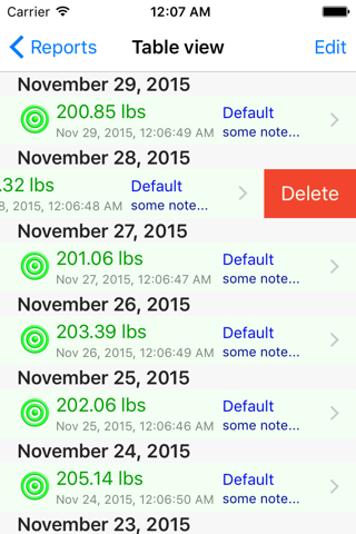 iGoal Pro - Weight Advisor screenshot 2