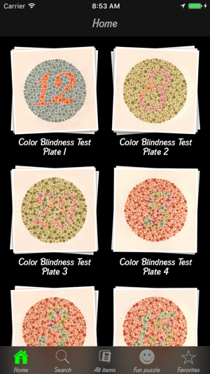 Color Blind Test Details!