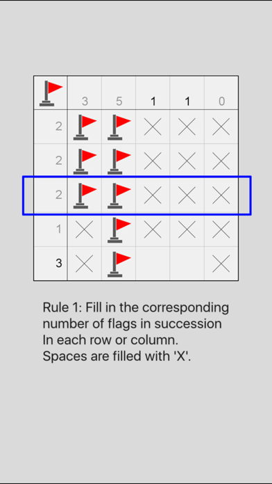 Flags - A fun mathematical logic game screenshot 2
