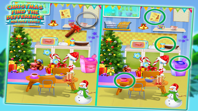 Christmas Find The Difference Multiple Levels(圖3)-速報App