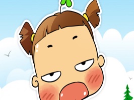 The official QuynhAka stickers from the creator