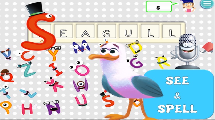 Endless ABC Uppercase Kids Games:having fun kids. screenshot-4