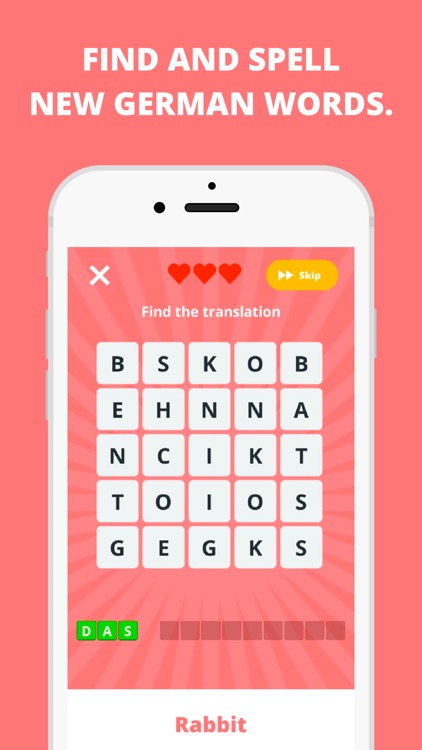 WordUp! The German Word Game screenshot-0