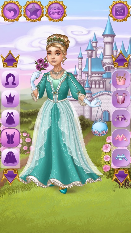 Cute Princess Dress Up - games for girls screenshot-3