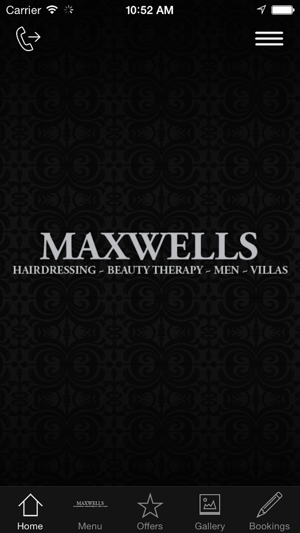 Maxwells Appointment App