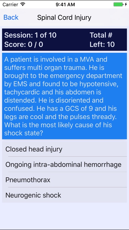 Spinal Cord Injury Board Review