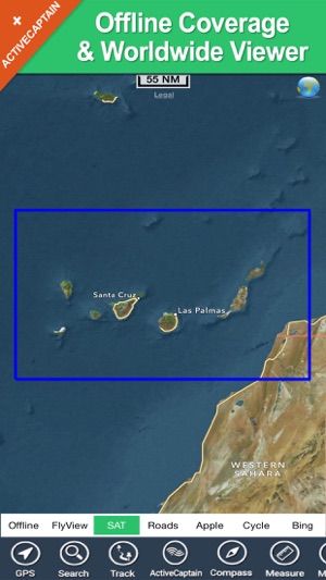 Canary Islands charts GPS map Navigator(圖5)-速報App