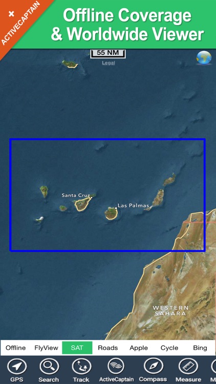 Canary Islands charts GPS map Navigator screenshot-4