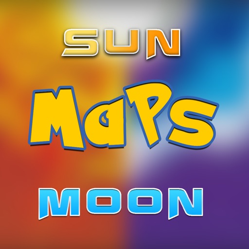 Maps & Core Locations for Pokémon Sun & Moon icon