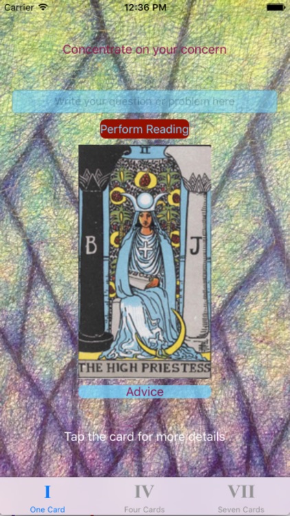 Tarot Card Reader Clear screenshot-0