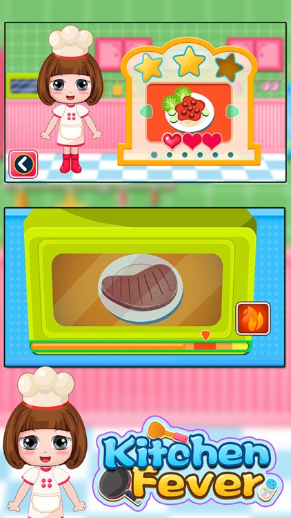 Belle's kitchen fever - cooking game for kids screenshot-3