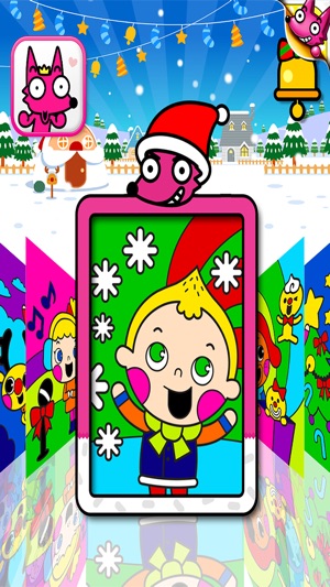 Best Kids Christmas Coloring Book(圖2)-速報App