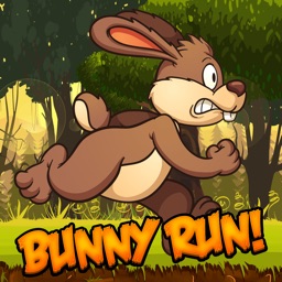 Running games: rabbit run fast bunny jumping game