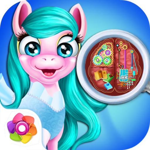 Brain Doctor In Pony Town-Baby Pets Play iOS App