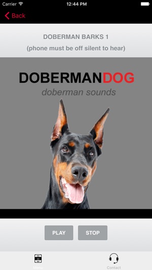 Doberman Dog Sounds and Barking(圖1)-速報App