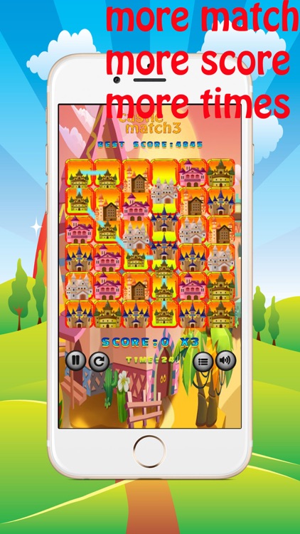 Castle Match3 Games - matching pictures for kids screenshot-3