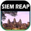 Siem Reap, Cambodia Offline Travel Map Guide