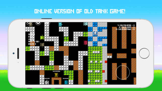 Tanks Online 8-bit