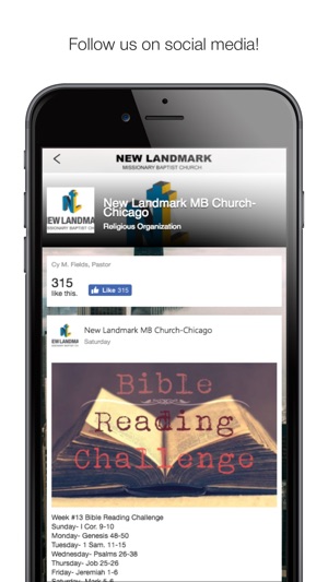 New Landmark MB Church(圖3)-速報App