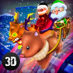 Santa Claus Christmas Snow Racing Full