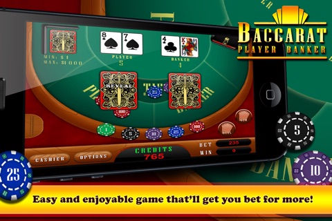 Baccarat - Best Casino Betting Game screenshot 2