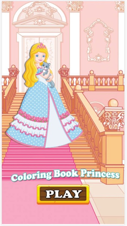 Princess Coloring Book For Kid
