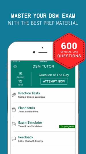 DSM-5 Practice Exam Prep 2017 – Q&A Flas