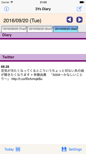 3Ys Diary Lite(圖2)-速報App