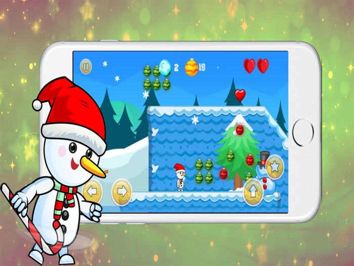Snowman Adventure Game