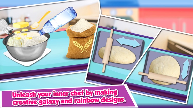 Galaxy & Rainbow Apple Pie Maker - Superstar Chef screenshot-4