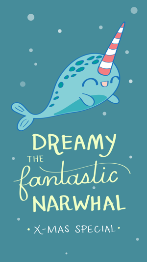 Dreamy the Narwhal - Xmas Edition