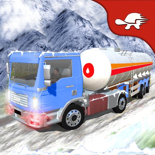 Extreme Winter Drive: Snow Oil Tanker Supply Truck Icon