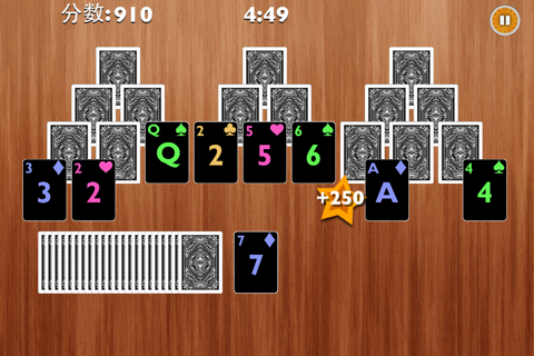 Tri-Peaks Solitaire Pro screenshot 2