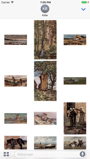 Giovanni Fattori Artworks Stickers(圖2)-速報App