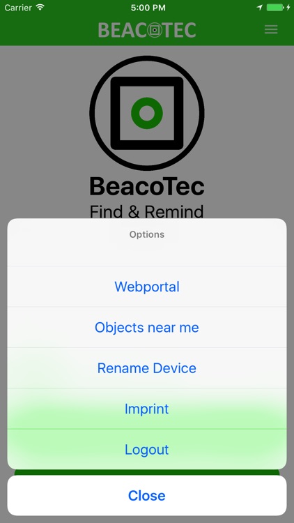 Find & Remind BeacoApp