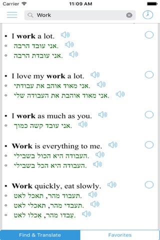 Hebrew Translator Offline screenshot 4