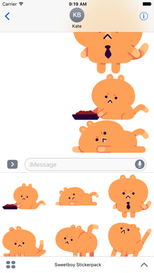 Sweetboy Stickers(圖1)-速報App