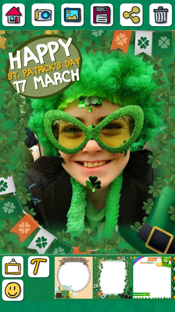 St. Patricks Day photo editor  Frames - Pro