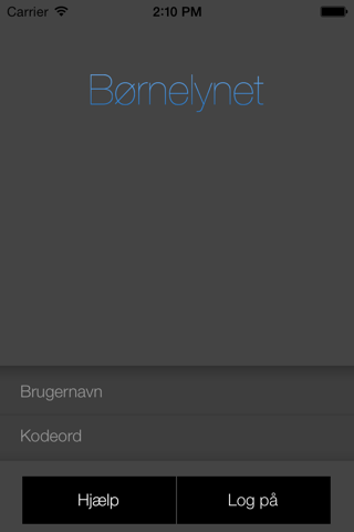 Børnelynet Lyngby-Taarbæk Kommune til iPhone 4 screenshot 4