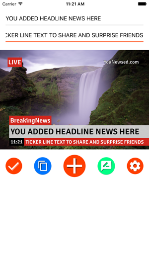 YouNewsed - Write Your Own Headline News Meme(圖3)-速報App