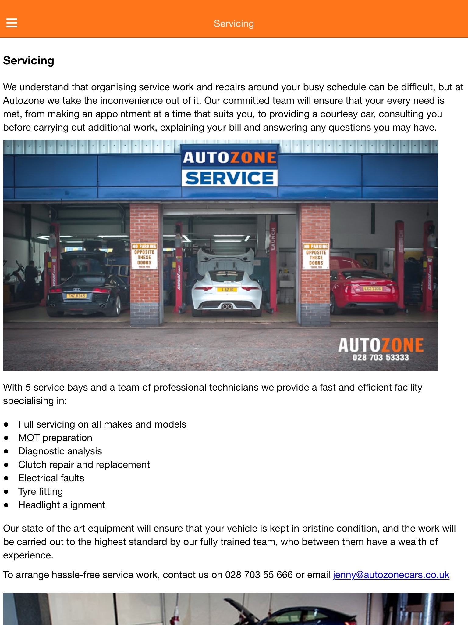 Autozone Cars Coleraine screenshot 3